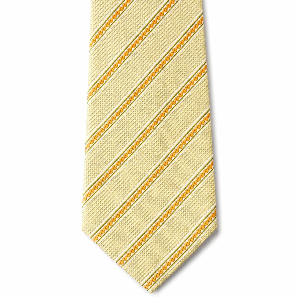 Henry Jacobson 100% Silk Neck Tie Handmade Striped